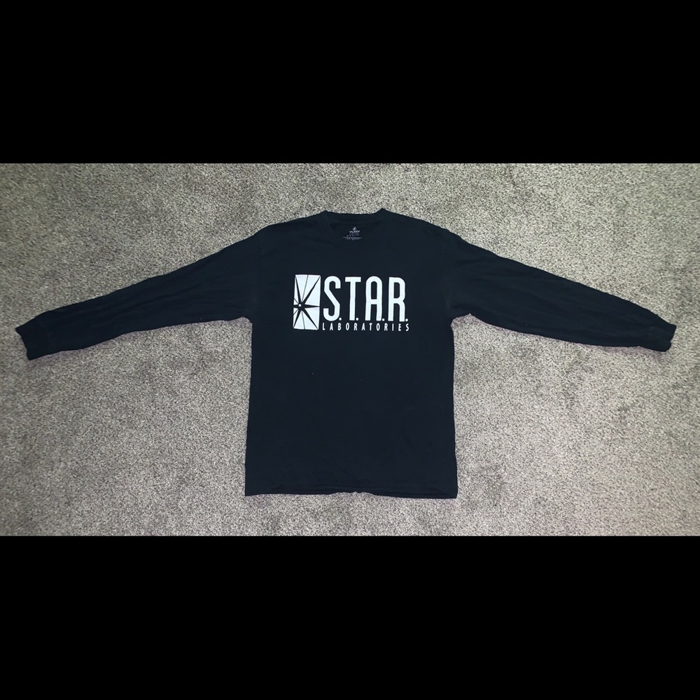 Flash star labs shirt